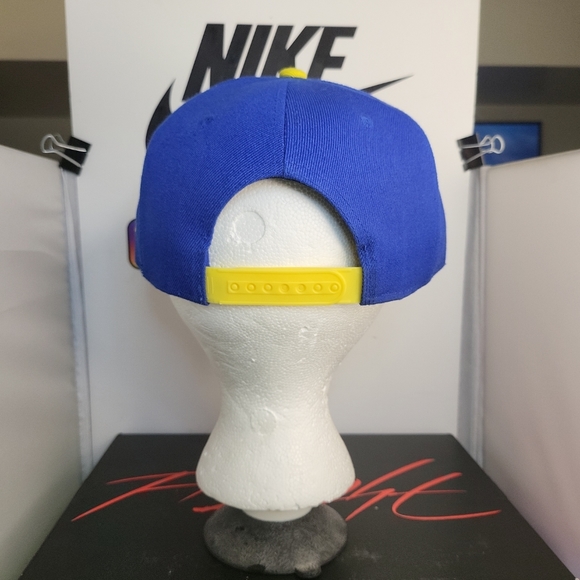 New Era 9fifty Hardwood Classics Golden State Warriors Snap Back Hat OSFM worn a - Picture 4 of 8